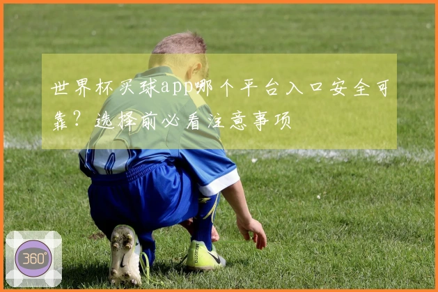 世界杯买球app哪个平台入口安全可靠？选择前必看注意事项